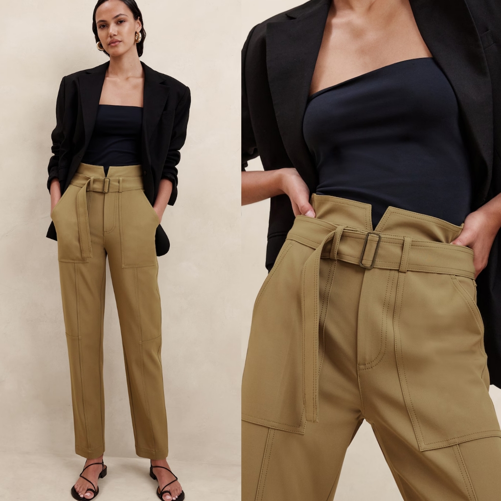 Nwot Banana Republic Refined Utility Pants